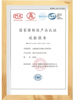 成套產(chǎn)品試驗(yàn)報(bào)告